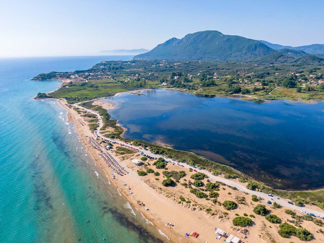 Korission Lagoon mykerkyra.com Λιμνοθάλασσα Κορισσίων Eddie Kastamonitis 