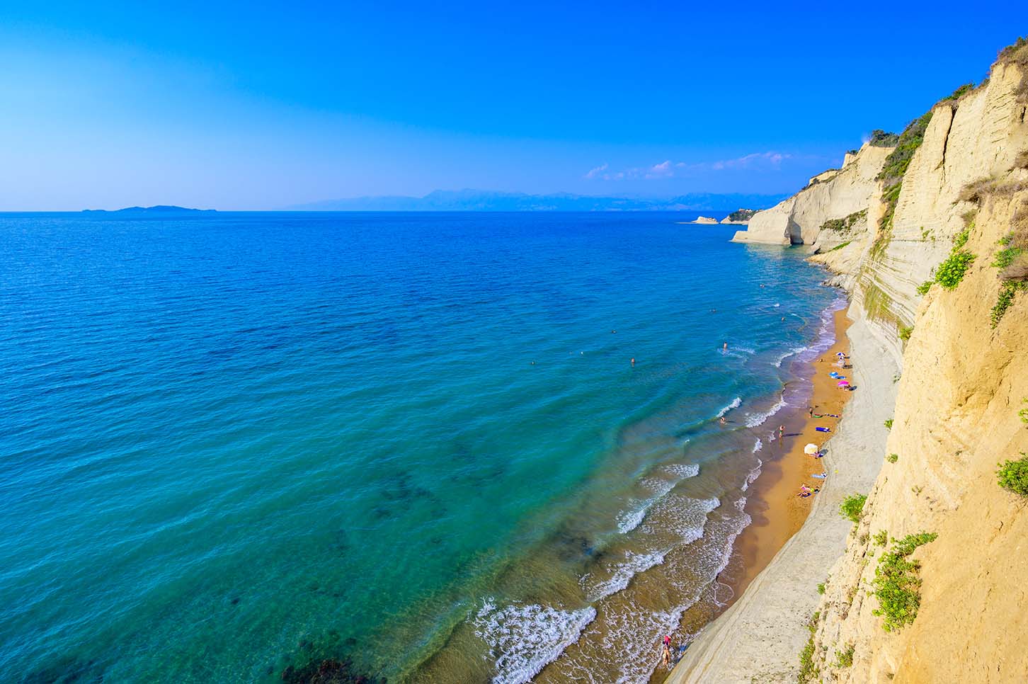 Λογγας Περουλάδες Loggas Peroulades beach παραλία mykerkyra