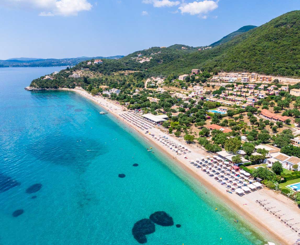 Barbati beach Corfu Μπαρμπάτι mykerkyra Eddie Kastamonitis