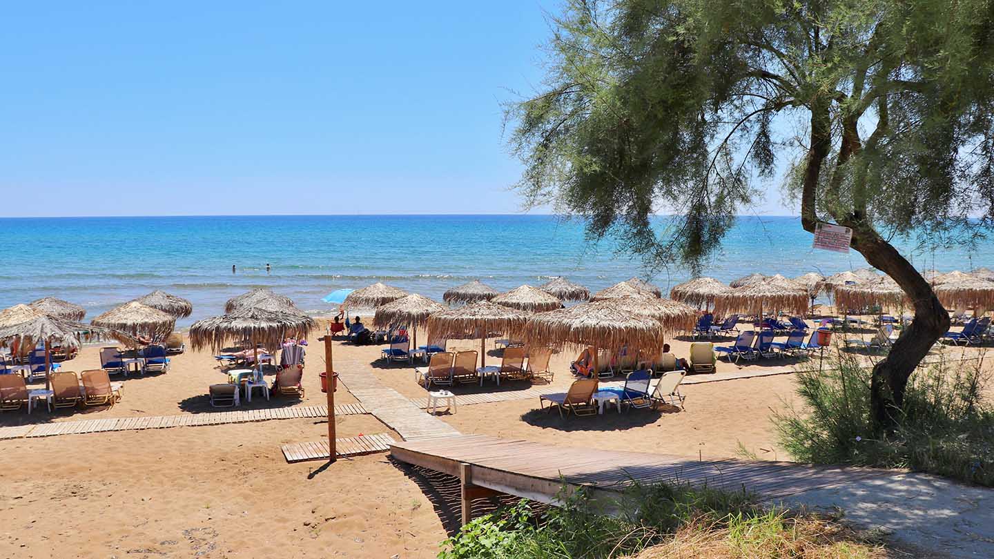 Παραλία Γαρδένος Gardenos beach mykerkyra.com