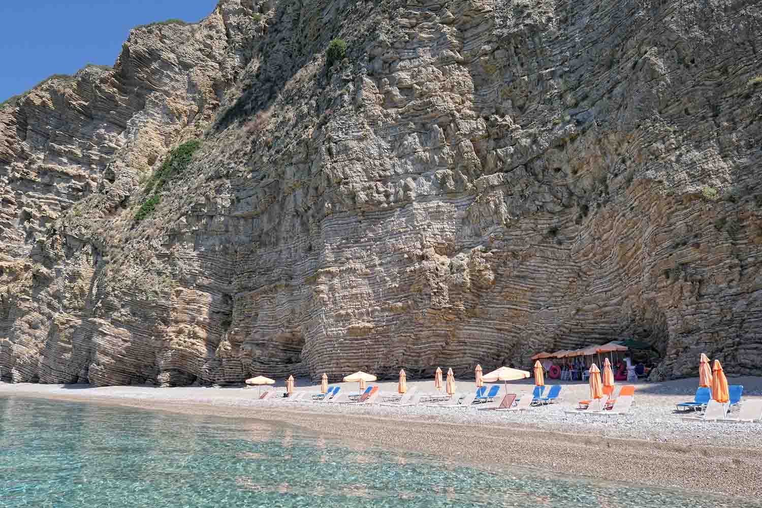παραλία Χωμοί Paradise beach marilia makri mykerkyra.com