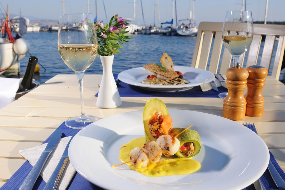 Corfu Sailing Club Restaurant Corfu Kerkyra mykerkyra.com