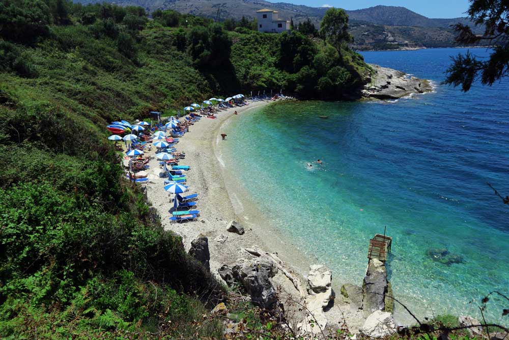 Pipitos beach Kassiopi