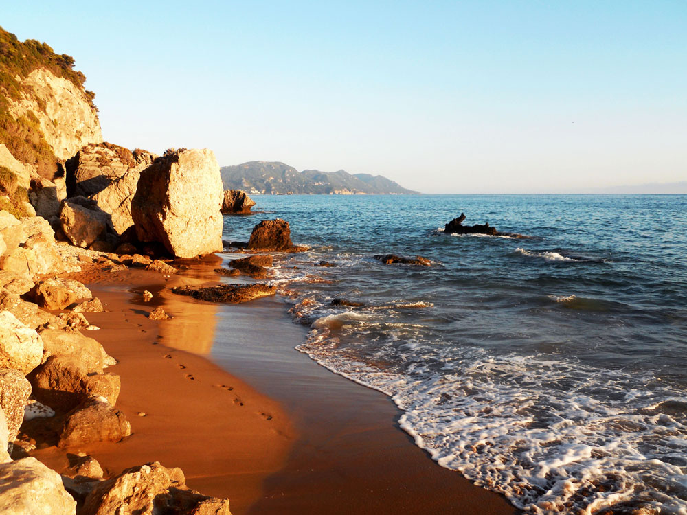 Μυρτιώτισσα παραλία Κέρκυρα