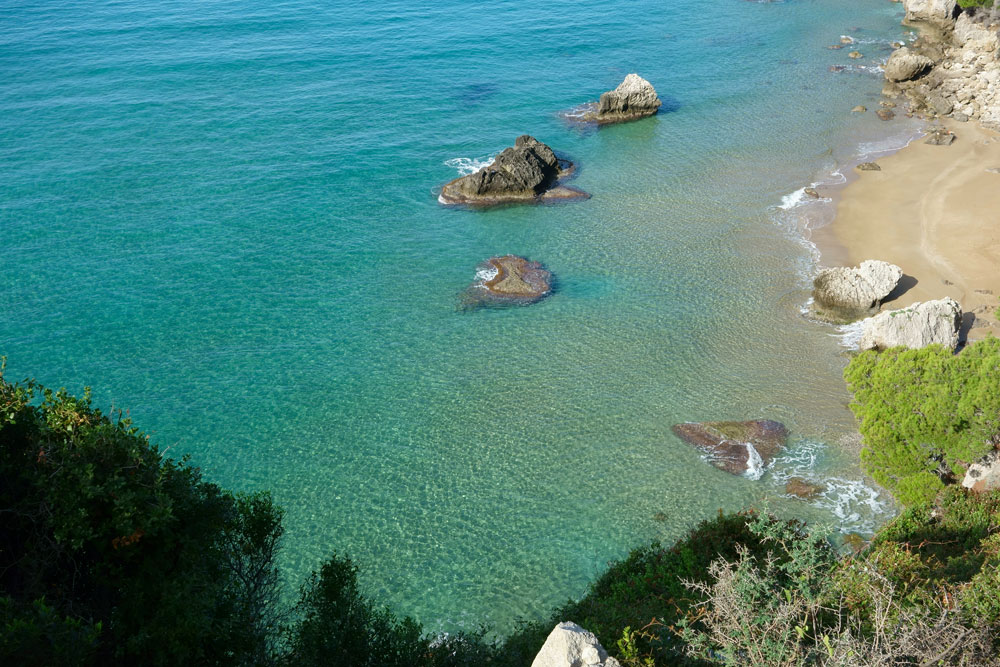 Μυρτιώτισσα παραλία Κέρκυρα