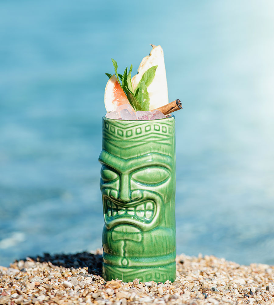 Beach Bar Cocktail Verde-Blu- Μπαρμπάτι Barbati mykerkyra.com