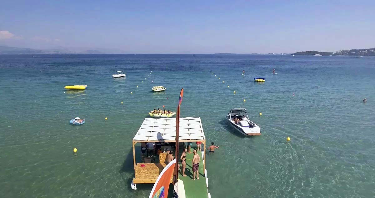 Corfu Watersports Dassia Kalami θαλάσσια σπορ Δασιά Καλάμι θαλάσσιο σκι parasailing Corfu paragliding inflatables ski club family kids activities mykerkyra (23)