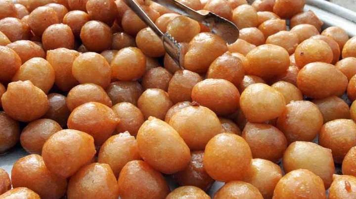 Τηγανίτες τ' Αγίου λουκουμάδες Κέρκυρα Corfu mykerkyra Χριστούγεννα Κέρκυρα