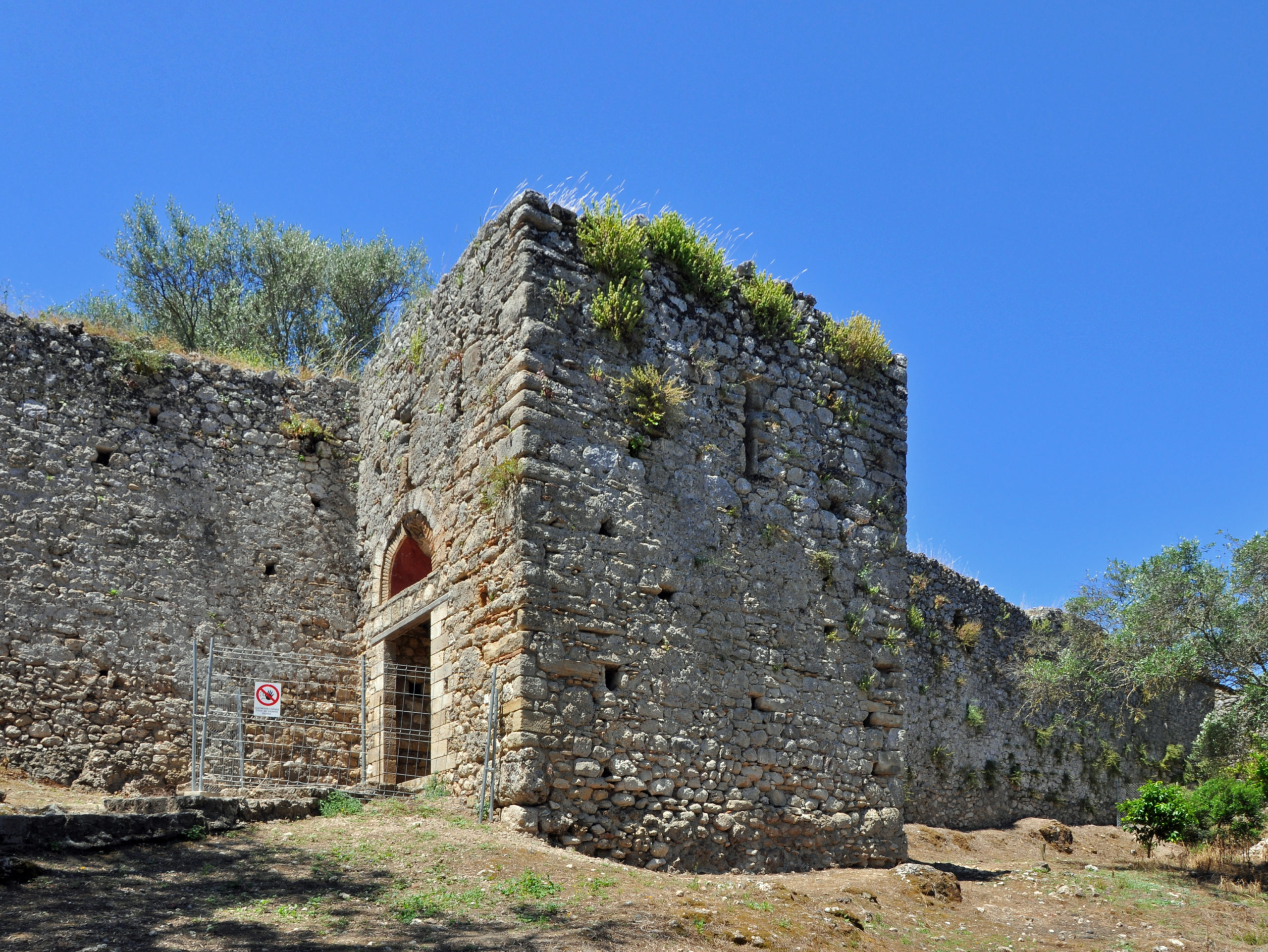 Κάστρο Γαρδικίου Gardiki Castle Corfu Νότια Κέρκυρα mykerkyra.com